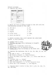 subject pronouns