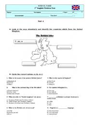 English Worksheet: test for almost beginners