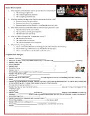 English Worksheet: The Big Bang Theory - Sheldon is sick- 2nd part