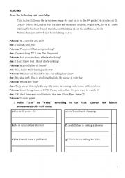 English Worksheet: test for 6th grade