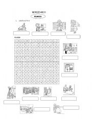 English Worksheet: Places 