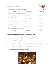 English Worksheet: A Christmas Carol