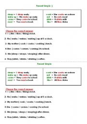 English Worksheet: Present Simple