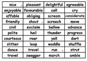 English Worksheet: Synonyme