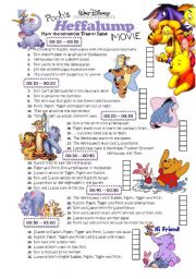 POOHs HEFFALUMP Movie Part 1/3 with ANSWERS!!!
