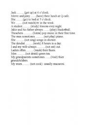 English Worksheet: face2face starter