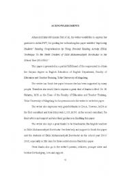 English Worksheet: apendiz