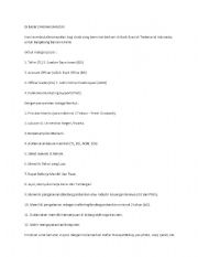 English Worksheet: passive voice