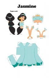 Jasmine papercraft