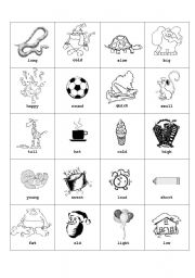 English Worksheet: Adjectives