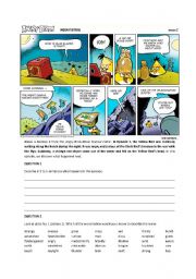 English Worksheet: The Angry Birds Clip 2