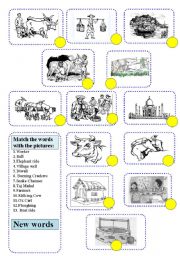 English worksheet: Words