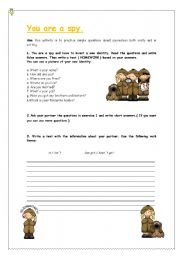 English Worksheet: Game 