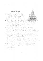 English Worksheet: READING TEST