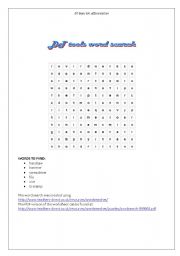 English Worksheet: DT tools