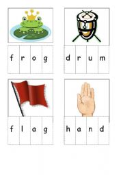 English Worksheet: Blends 3 pages