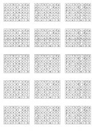 English Worksheet: wordsearch