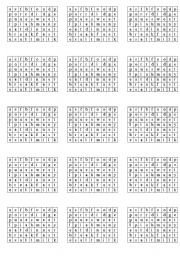 English Worksheet: wordsearch