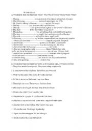 English Worksheet: relative clause 