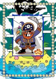 English Worksheet: Pirates possessions