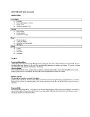 English Worksheet: Summary of Gulp and Gasp by John Townsend