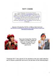 English worksheet: MTV CRIBS - Soulja Boy &Lil Mama