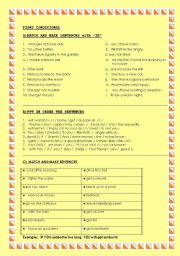 English Worksheet: First conditional