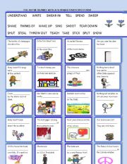 PAST PARTICIPLES OF IRREGULAR VERBS