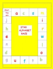 Phonetic alphabet race