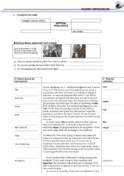 English Worksheet: ARTIFICIAL INTELLIGENCE- reading comprehension