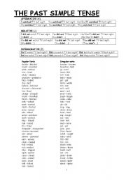 English Worksheet: PAST SIMPLE - AFTER - BEFORE