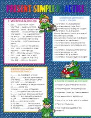 English Worksheet: Present Simple