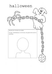 English Worksheet: Halloween