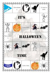 Halloween board game