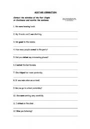 English Worksheet: Mistake correction 5