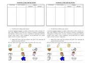 English Worksheet: countable and countable nouns