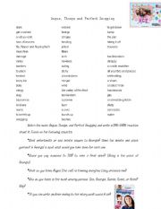English Worksheet: Angus, Thongs and Perfect Snogging Movie Worksheet