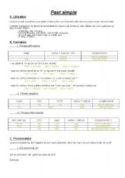 English worksheet: Past simple regular verbs