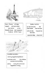 English Worksheet: Where did you go? Past Simple
