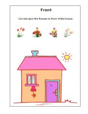 English Worksheet: Front 