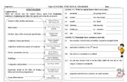 English Worksheet: PUNCTUATIONS