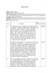 English Worksheet: Food