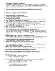 English worksheet: Canterveler the ghoost