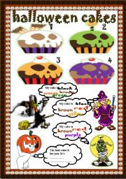 Halloween cakes