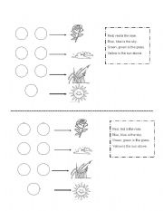 English worksheet: Rhyme