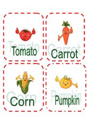 Vegetables  Flashcards