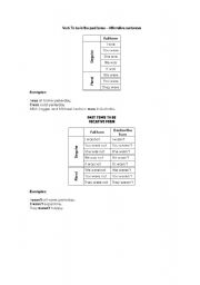 English Worksheet: Verb to be