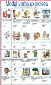 Modal verbs activity