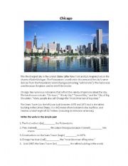 English Worksheet: Chicago