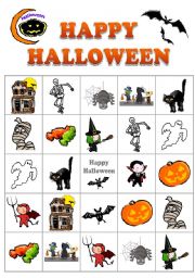 Halloween BINGO No.3